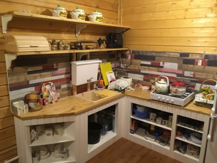 Construirea unui set de bucătărie cu mâinile noastre - blogging mastergrad
