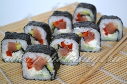 Reteta de sushi cu fotografie