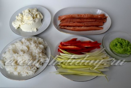 Суши домашна рецепта със снимка
