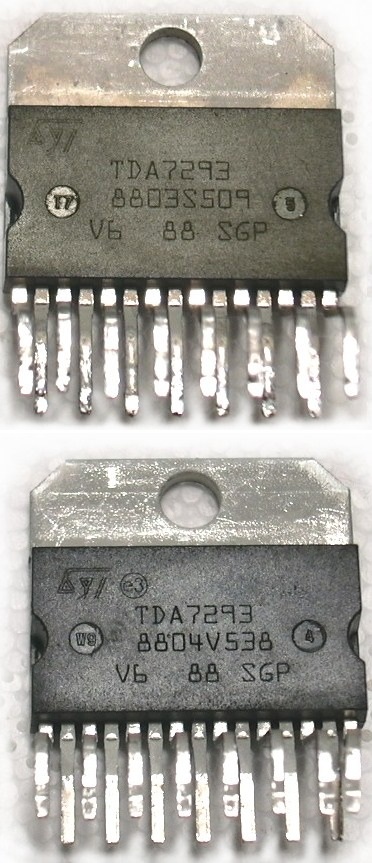 Tda7293 tda7294 tda7295 diagramă schematică, descriere, recomandare și sfaturi de utilizare