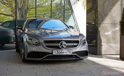 Тест-драйв mercedes-benz s63 amg coupe флагман для водія