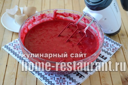 Cake red bársony recept fotó lépésről lépésre