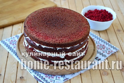 Cake red bársony recept fotó lépésről lépésre