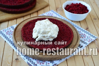 Cake red bársony recept fotó lépésről lépésre