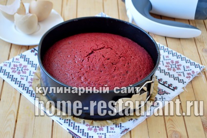 Cake red bársony recept fotó lépésről lépésre