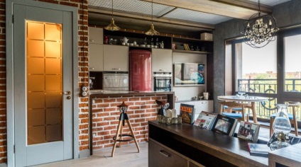 Baie în stil loft libertate de la bibelouri (20 poze)