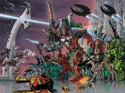 Warhammer 40k Eldar Partea 2 (art) - 50 de nuante de galben - stiri, glume, hrean