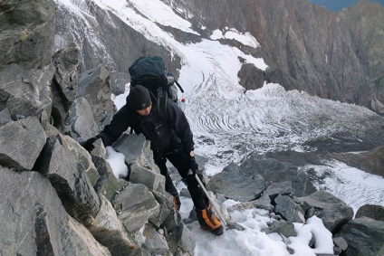 Urcând Mont Blanc în timpul verii, o excursie la Chamonix, cana, Alpi