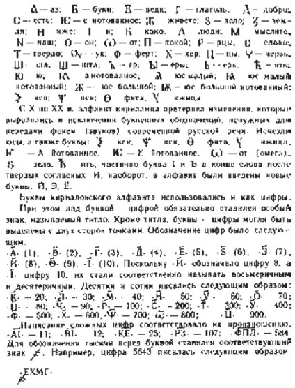 Originea scrisului în slavii estici