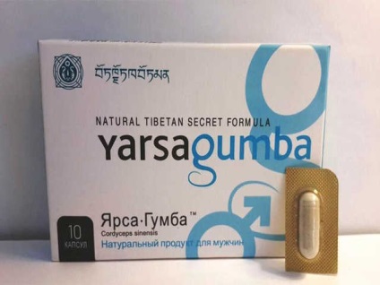 Yarsagumba instrucțiuni de utilizare, indicații, recenzii de sex masculin