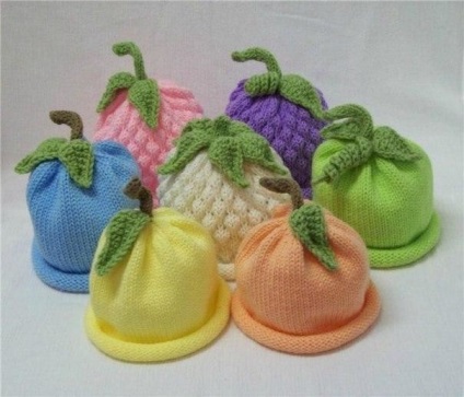 Pălării amuzante pentru copii (tricotat cu ace de tricotat), jurnal de inspirație a acului
