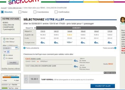 Căile ferate din Franța, rezervarea și cumpărarea biletelor, sfaturi, informații utile