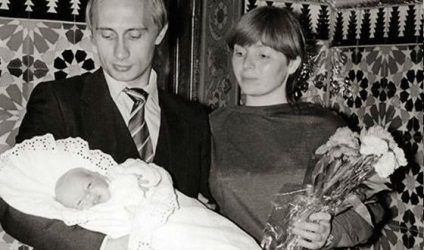 11 Fotografii din viața de familie a lui Putin, fapte interesante