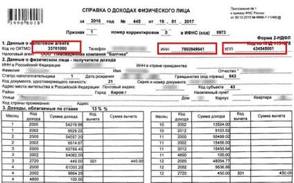 3-Ндфл pentru completarea contului de investiții individuale