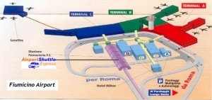 Aeroportul Fiumicino (Roma) - cel mai mare aeroport din Italia