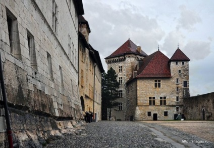 Annecy (annecy), Franța se plimbă în jurul orașului, castelul, lacul Annecy