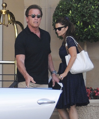 Arnold Schwarzenegger sa reunit cu Maria Shriver