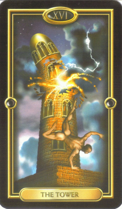 Turnul Tarot - sensul Arcanei 16