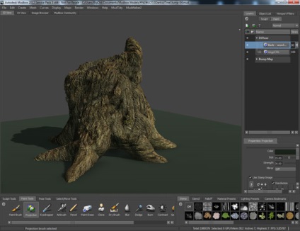 Rapid текстуриране mudbox, 3dpapa