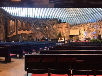 Biserica temppeliaukio (în stâncă), Helsinki, Finlanda descriere, fotografie, unde este pe hartă, cum