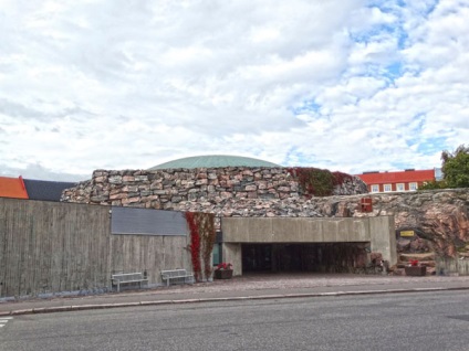 Templom temppeliaukio, Helsinki, Finnország leírás, fénykép, hol található a térképen, hogyan