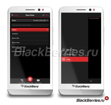 Lista negru blackberry 10, mure, în Rusia