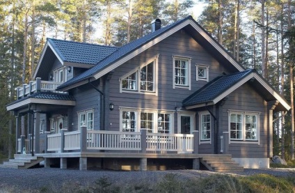 Case în caracteristici de design scandinave