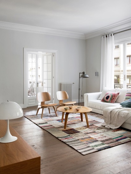 Casa în stil scandinav, design în interior