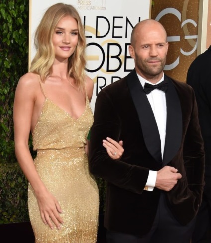 Jason Statham și Rosie Huntington Whiteley - detalii despre relația pe care o auzim despre nuntă, cu o fotografie