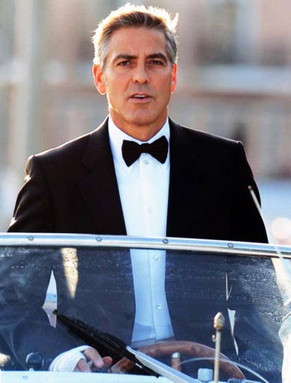 George Clooney conduce superman, revista 