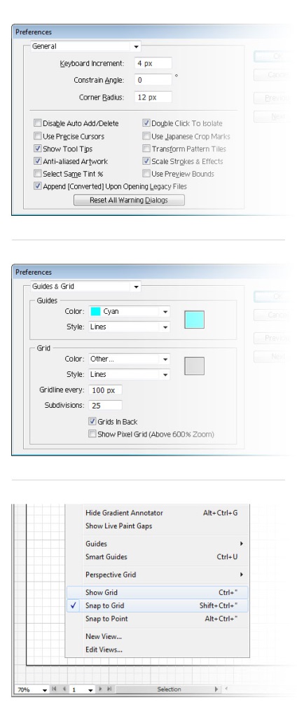 Elektronikus áramkör az Adobe illusztrátorban