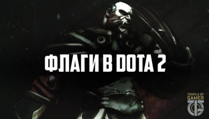 Steaguri pentru DotA 2 - șabloane de formular și steaguri de comandă