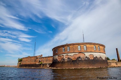 Fort Crownlet - cea mai veche fortăreață din fortificația Kronstadt