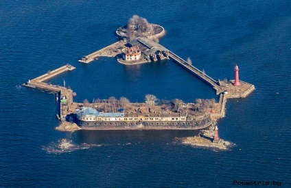 Fort Crownlet - cea mai veche fortăreață din fortificația Kronstadt