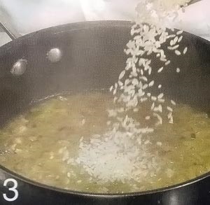 Fotografie de risotto cu pește