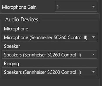 Casca #sennheiser cu client 3cx pentru # windows10 - cum se configurează