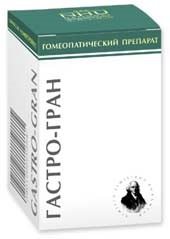 Homeopátiás készítmény gastro-gran