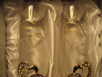 Gravare pe accesorii de nunta (moscow,)
