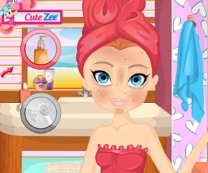 Jocuri pentru fete - make-up de prințesă zână