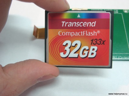 Ipod video și card flash compact, helpmymac