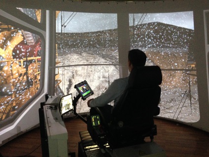 De la Karteks lansează un simulator de excavatoare - unirea inginerilor mineri