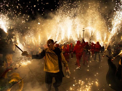 În sărbătoarea și sărbătorirea noului an în Spania, tradiția sărbătorii