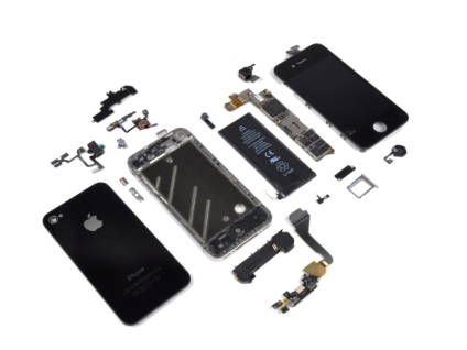 Az iPhone 4 szétszerelése