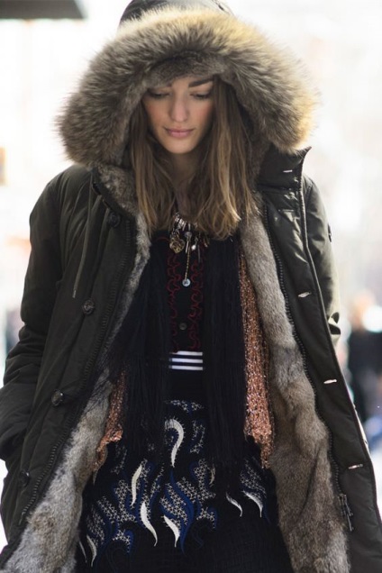 Milyen meleg és stílusos öltözni téli divat-életmódot