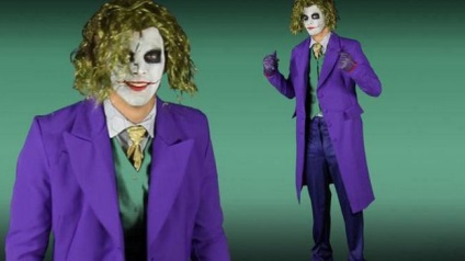 Cum arata un costum de joker?