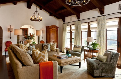 Colonial stil în interiorul apartamentului, idei de design moderne pentru locuințe