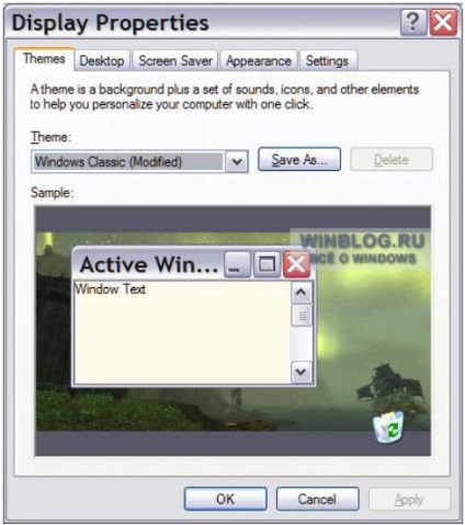 Copierea temelor de proiectare Windows XP la alte computere