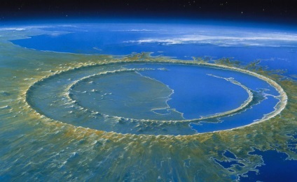 Craterul de pe corpul pâlniilor de pe pământ de la meteoriți