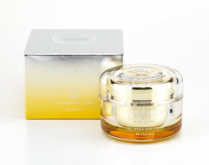 Купити крем для обличчя missha super aqua cell renew snail cream, missha cell renew snail cream з