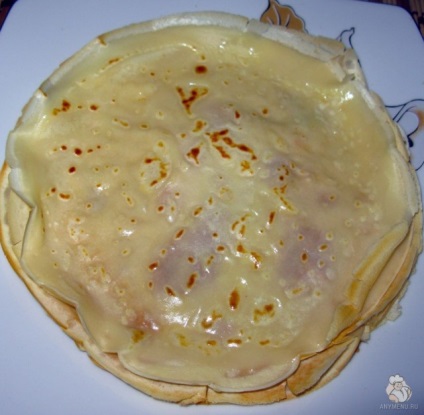 Lasagna din clătite cu ciuperci
